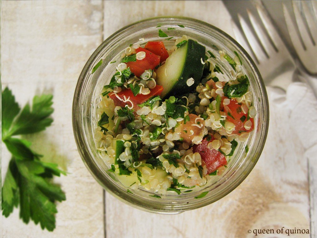 Herbed Quinoa Salad for Spring {gluten-free & vegan}