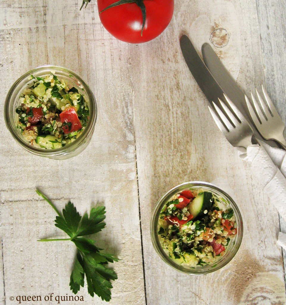 Herbed Spring Quinoa Salad {gluten-free & vegan}